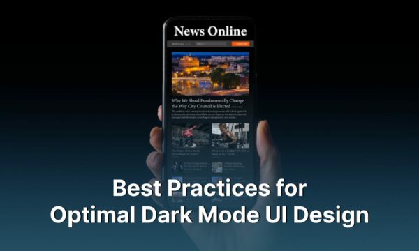 Optimal Dark Mode UI Design